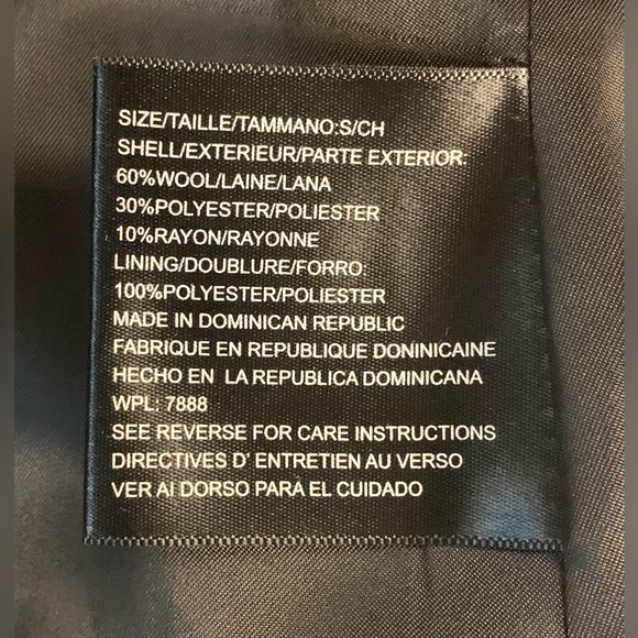 Michael Kors - Wool Blend Dark Grey Peacoat - Perfect Condition - Small - Picture 2 of 9